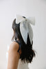 bridal accessories. bridal bow. hair bow for wedding