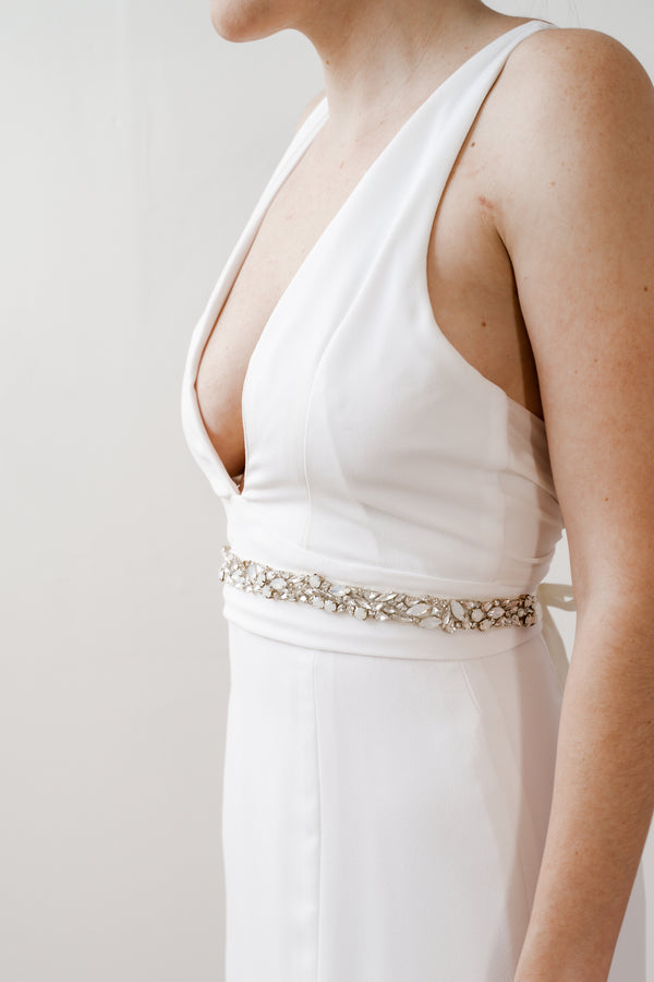 bridal sash.  bridal accessories toronto