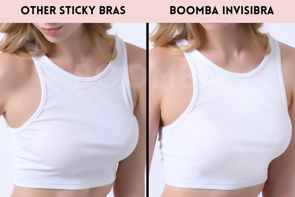 What's the difference between Invisibra, Demi Sticky Bra, and